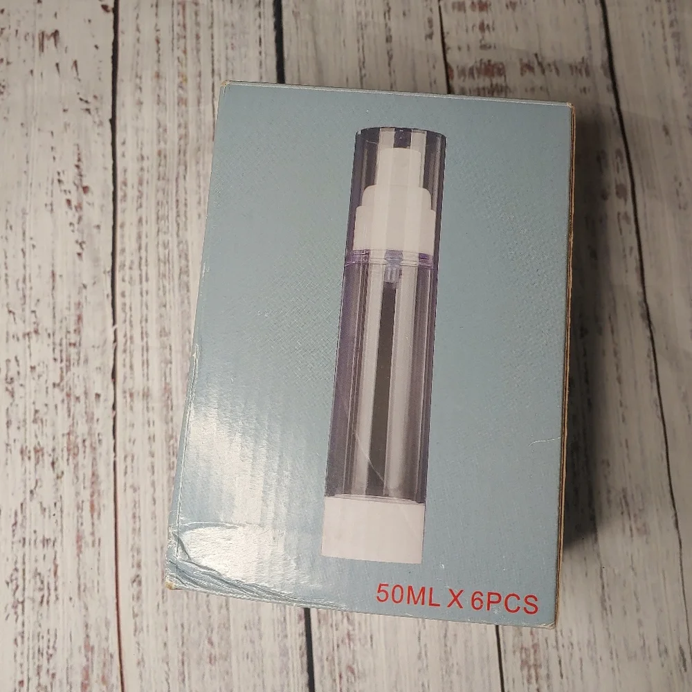 Set of 6, 2oz (50ml) Refillable Spray Bottles